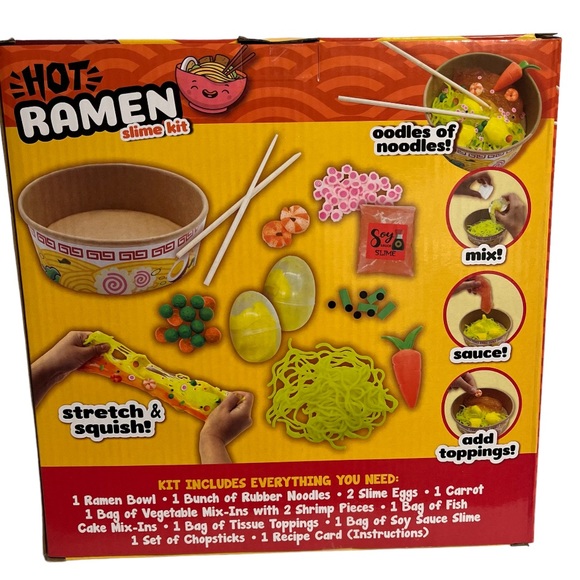 π DYI RAMEN NOODLE SLIME KIT π AGES 6+ - Picture 2 of 2